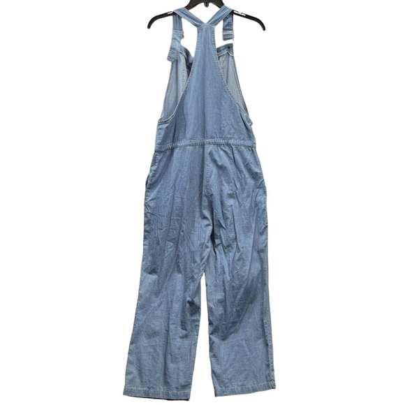 BELINDA Women OVERALL Pants  Size S Color Blue LIGHT WASH - Picture 2 of 16